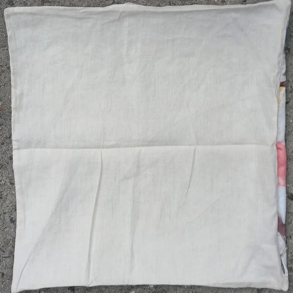 West Elm Metallic Linen Backed Decorative Throw Pillow Case